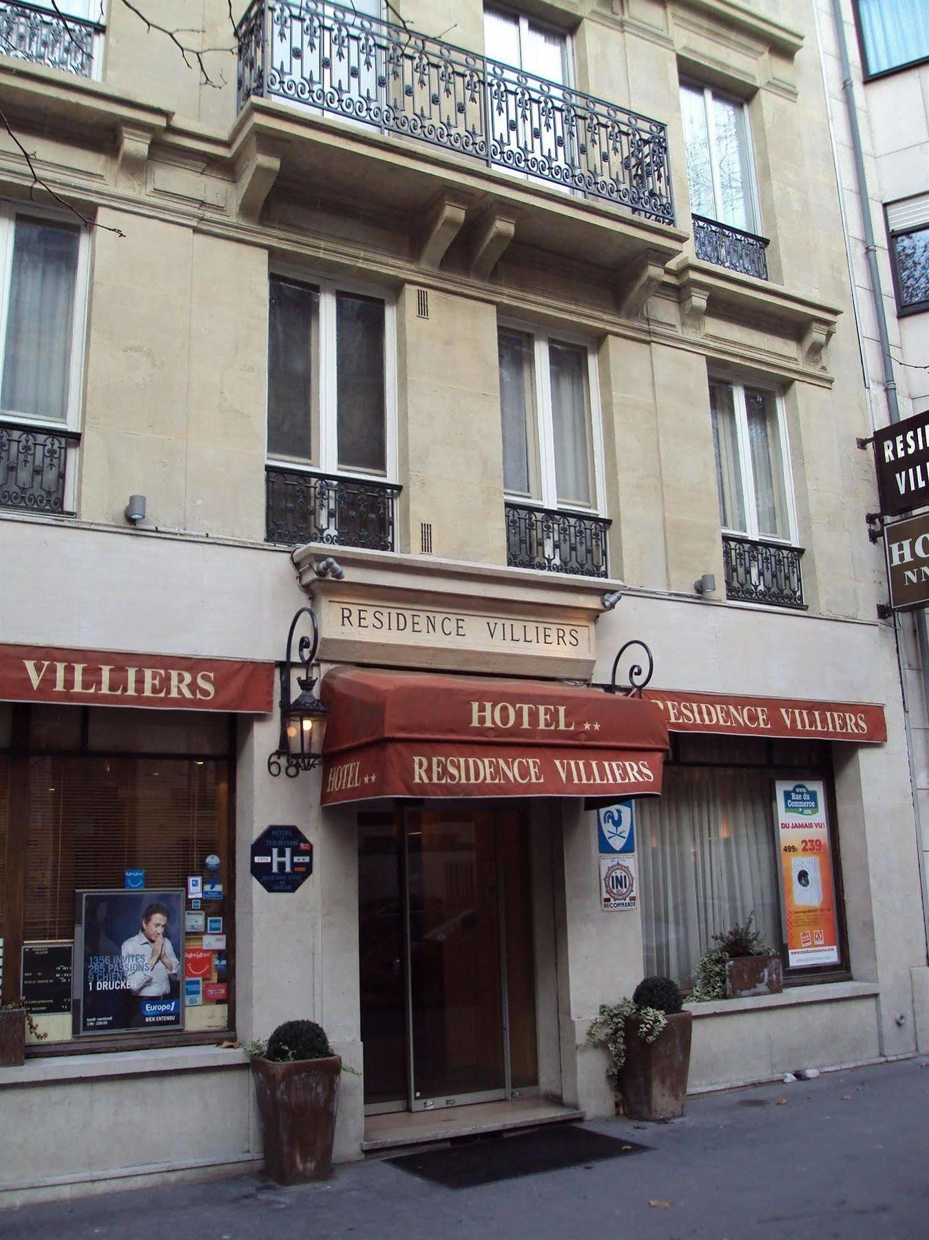 Residence Villiers Paris Luaran gambar